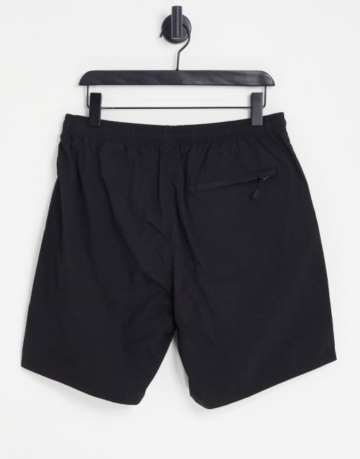 AAPE By A Bathing Ape now nylon shorts in black | ASOS