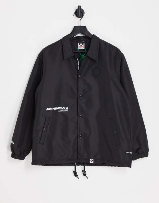 AAPE By A Bathing Ape - Now - Sort coach-jakke