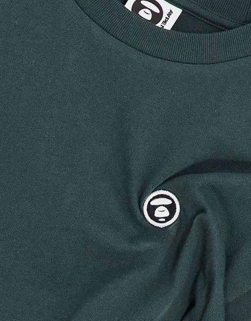 AAPE By A Bathing Ape now t-shirt in green ASOS tシャツ Tシャツ AAPE NOW LONG SLEEVE TEE