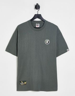 Aape By A Bathing Ape now t-shirt in grey