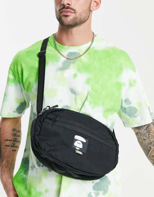 AAPE By A Bathing Ape nylon bum bag in black