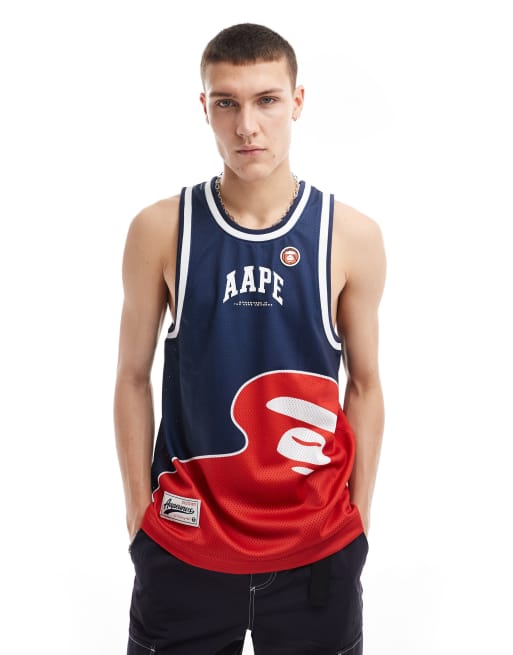 AAPE By A Bathing Ape – Podkoszulek w różnych kolorach z logo