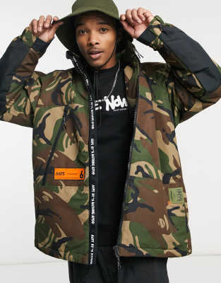 A bathing ape camo jacket best sale