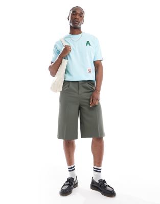 Aape By A Bathing Ape Printed Logo T-shirt In Green