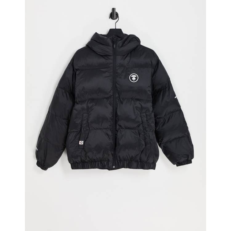 AAPE By A Bathing Ape puffer jacket in black