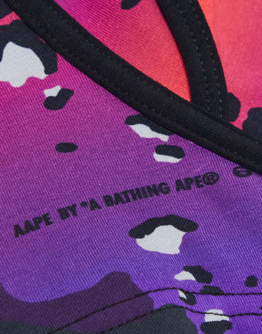 A bathing hotsell ape purple camo