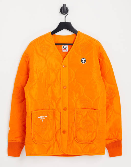 Bape hot sale jacket orange