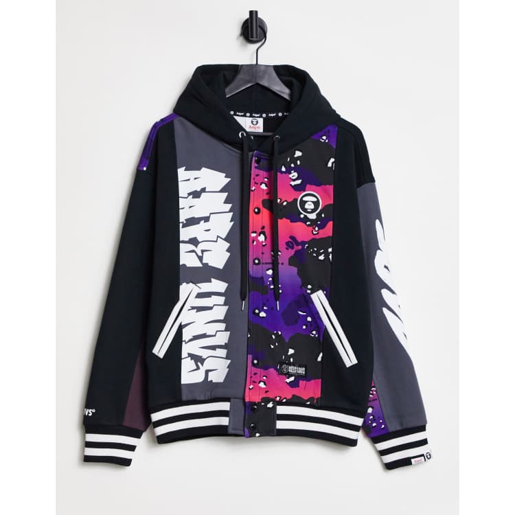 Bape discount galaxy hoodie