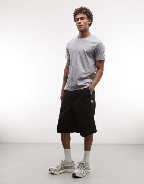 Aape by A Bathing Ape - Short ample en tissu - Noir - view 1