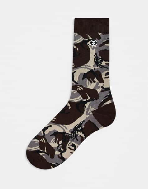 AAPE By A Bathing Ape – Skarpetki ze wzorem moro - view 1