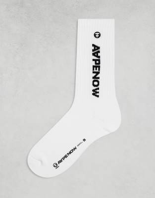 AAPE BY A BATHING APE - Socken in Weiß