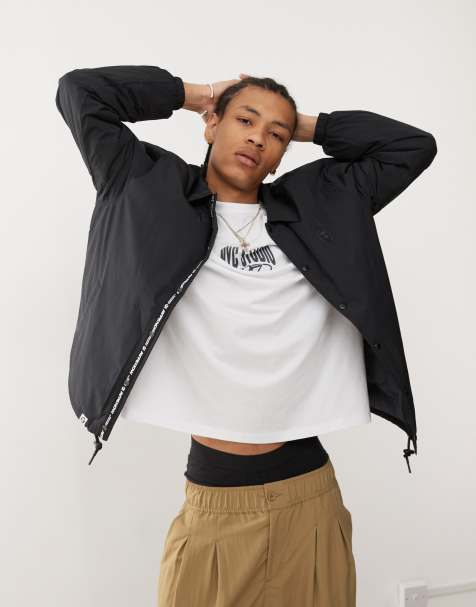 Aape By A Bathing Ape - Sort coach-jakke med logo - view 1