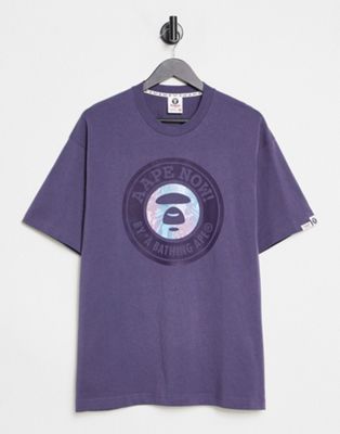 Aape By A Bathing Ape starbuck iridescent t-shirt in grey
