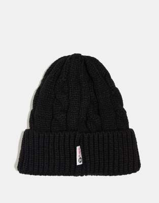 AAPE BY A BATHING APE - Strickmütze in Schwarz