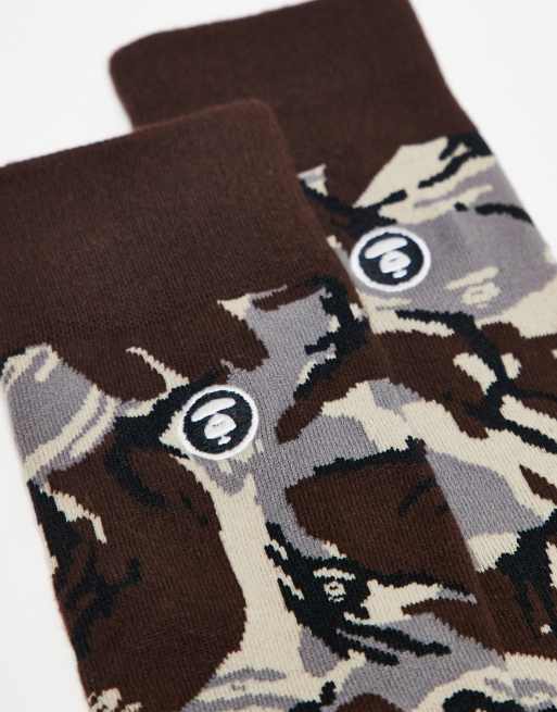 Aape By A Bathing Ape - Strumpor med kamouflagemönster, 2 av 3