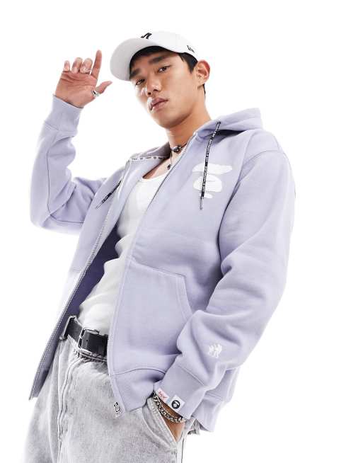 Aape By A Bathing Ape - Sweat à capuche avec motif graffiti - Violet