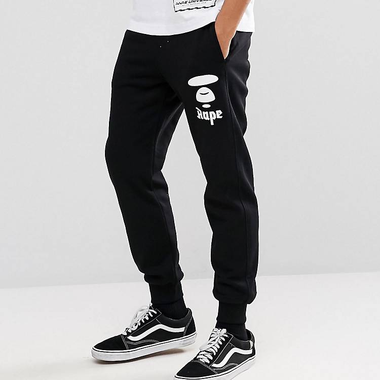 AAPE By A Bathing Ape Sweatpants With Logo in Regular Fit