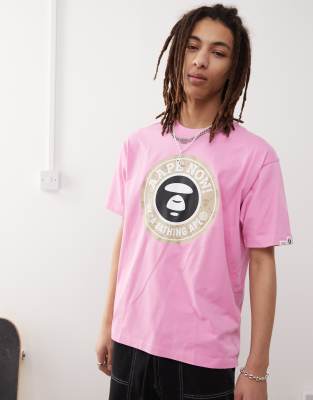 Aape by A Bathing Ape - T-shirt  logo imprim - Aape By A Bathing Ape - Modalova