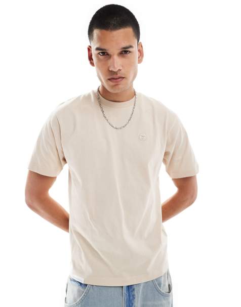 Aape By A Bathing Ape - T-shirt a maniche corte vestibilità classica beige - view 1
