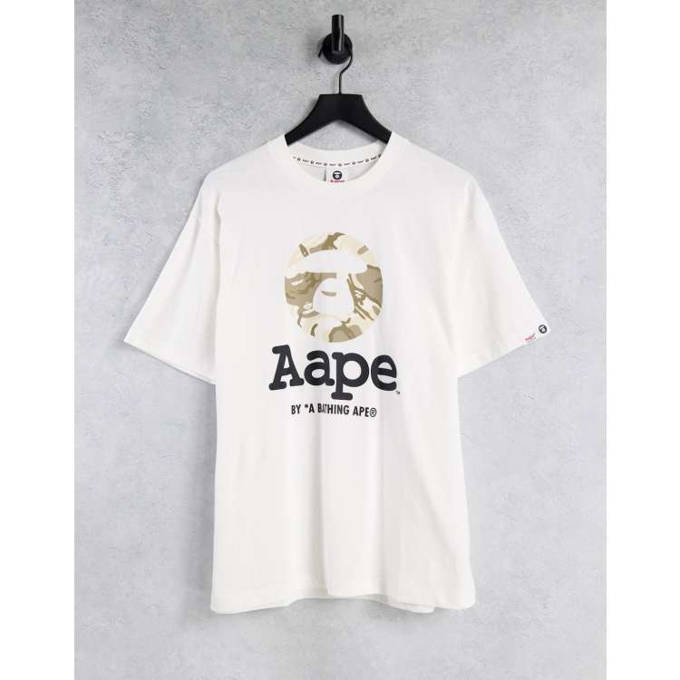 AAPE By A Bathing Ape T shirt avec imprim t te de singe motif