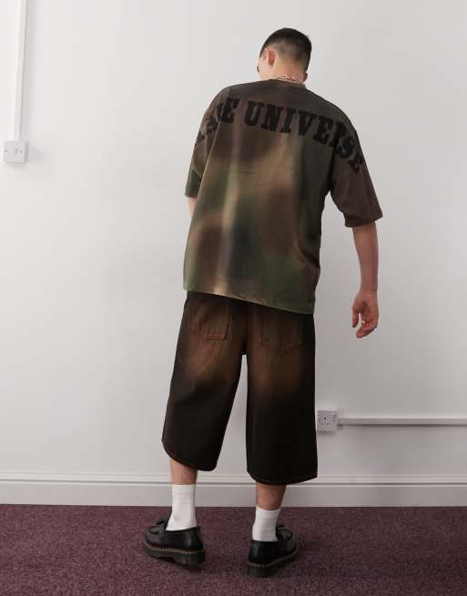 AAPE By A Bathing Ape - T-shirt met camouflageprint in groen, 2 van 4