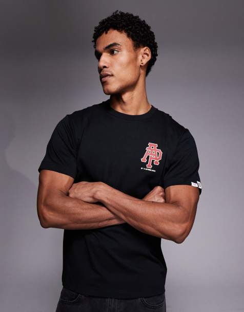 AAPE by A Bathing Ape - T-shirt nera con stampa sul retro - view 1