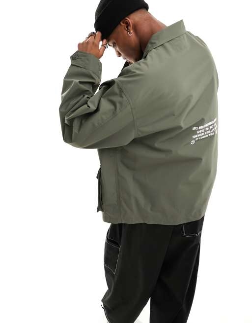 Aape By A Bathing Ape – Team Technical – Gul jacka, 4 av 4