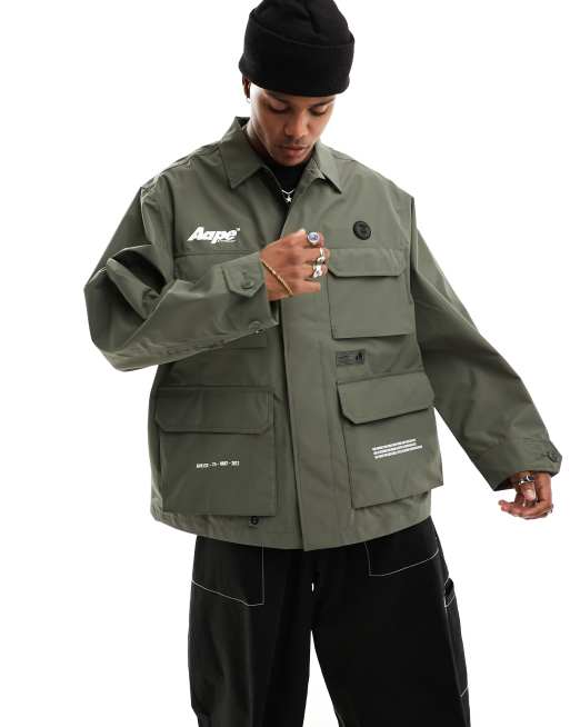 Aape By A Bathing Ape - Team - Technisch jack in geel, 2 van 4