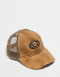 [AAPE BY A BATHING APE®] Aape by A Bathing Ape trucker cap in dark beige-Neutral One Size BEIGE