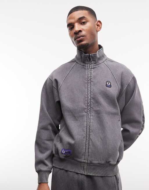 Aape By A Bathing Ape - Co-ord set in zwart met wassing, 3 van 3