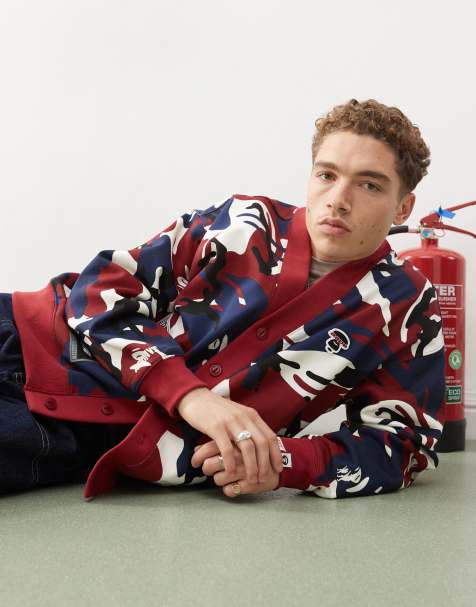 AAPE by A BATHING APE – Universe – Kardigan w kolorowy wzór - view 1
