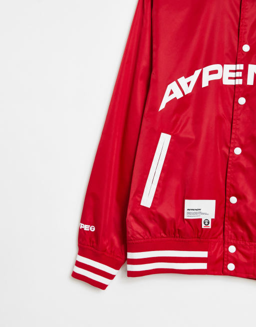AAPE AAPENOW スタジャン レッド AAPE AAPENOW スタジャン レッド
