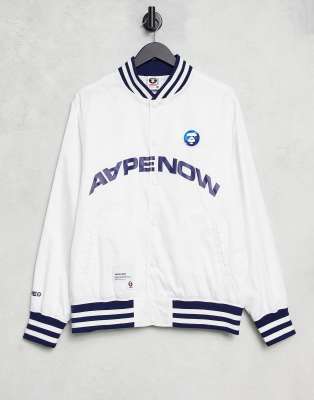 A bathing clearance ape varsity jacket