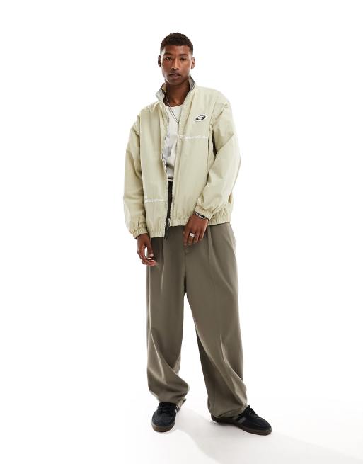 AAPE by A BATHING APE Veste de survetement reversible coupe oversize style skate Beige ASOS