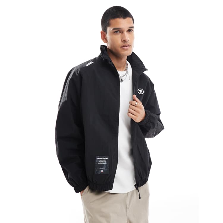 Aape By A Bathing Ape - Veste zippée en nylon - Noir | ASOS