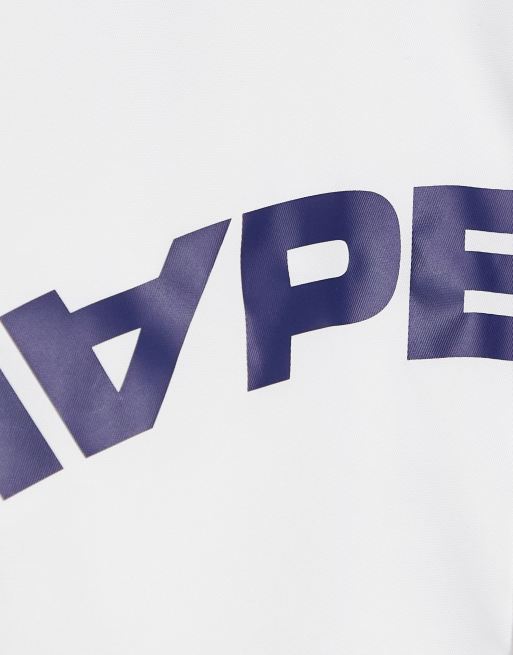 Aape By A Bathing Ape – Vit collegejacka, 3 av 4
