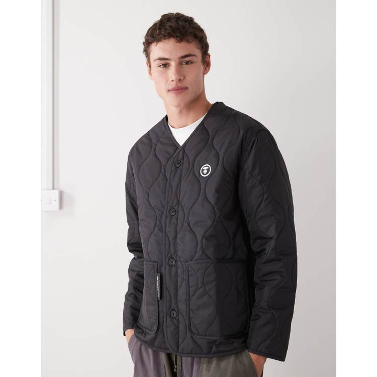 Aape by A Bathing Ape x Alpha Industries padded liner jacket in
