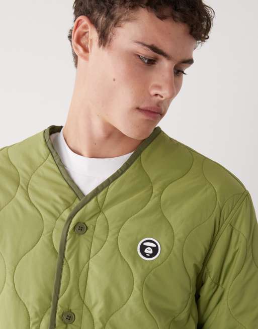 Aape by A Bathing Ape x Alpha Industries padded liner jacket in