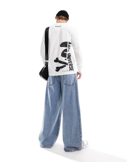 Aape By A Bathing Ape - X-Bone - Top met lange mouwen in wit