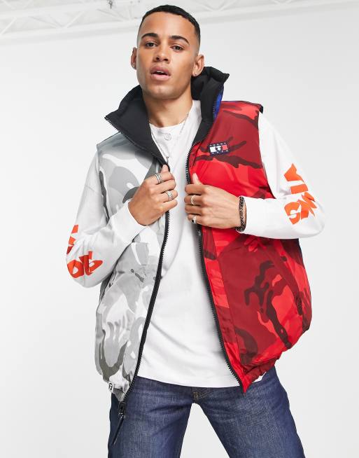 AAPE By A Bathing Ape x Tommy Hilfiger - Foret vest i sort