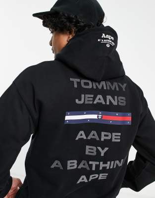 tommy hilfiger bape hoodie