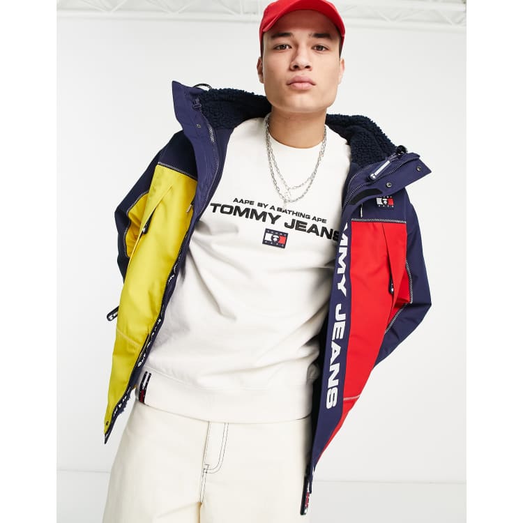 AAPE By A Bathing Ape x Tommy Hilfiger technical jacket with liner