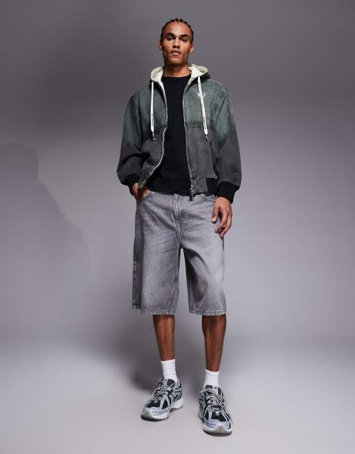 A BATHING APE フード付きジャケット Aape by A Bathing Ape zip thorugh hooded worker jacket in khaki