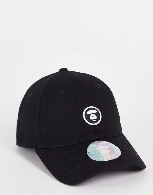 AAPE logo icon cap in black | ASOS