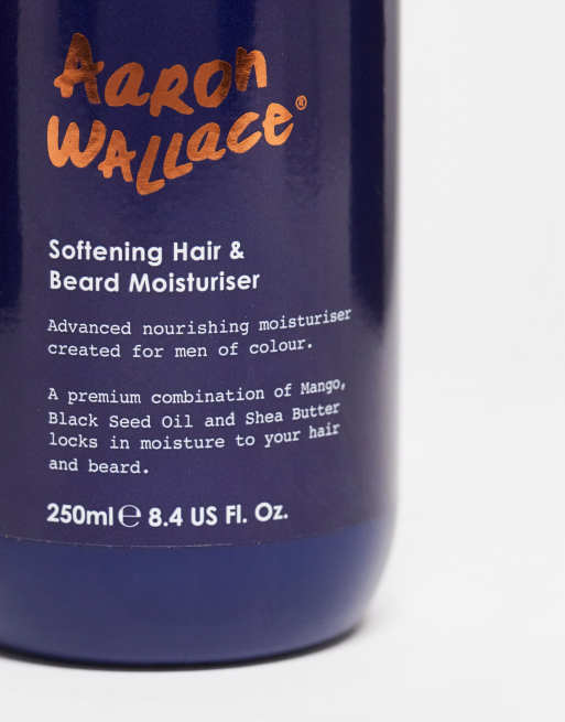 Aaron Wallace - Crème hydratante adoucissante pour cheveux et barbe - 250 ml, 2 de 4