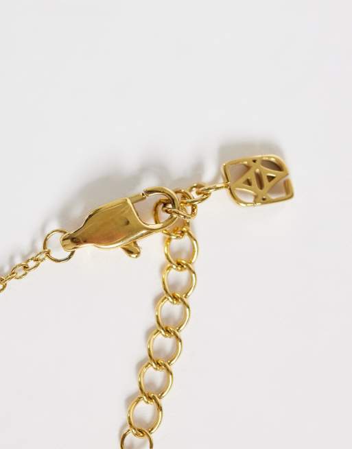Abbott Lyon multi starfish bracelet in 18k gold plated, 3 of 3