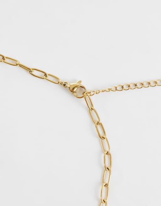 Abbott Lyon ocean charm necklace 18k gold plated, 4 of 4