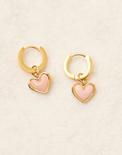送料税込【Abbott Lyon】Chunky Huggie Hoop Earrings☆ピアス♪ 8mmChunkyHuggieHoopEarringsGol