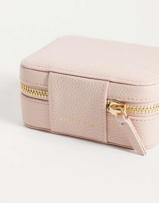 Abbott Lyon small leather jewelry box in blush, 3 of 3