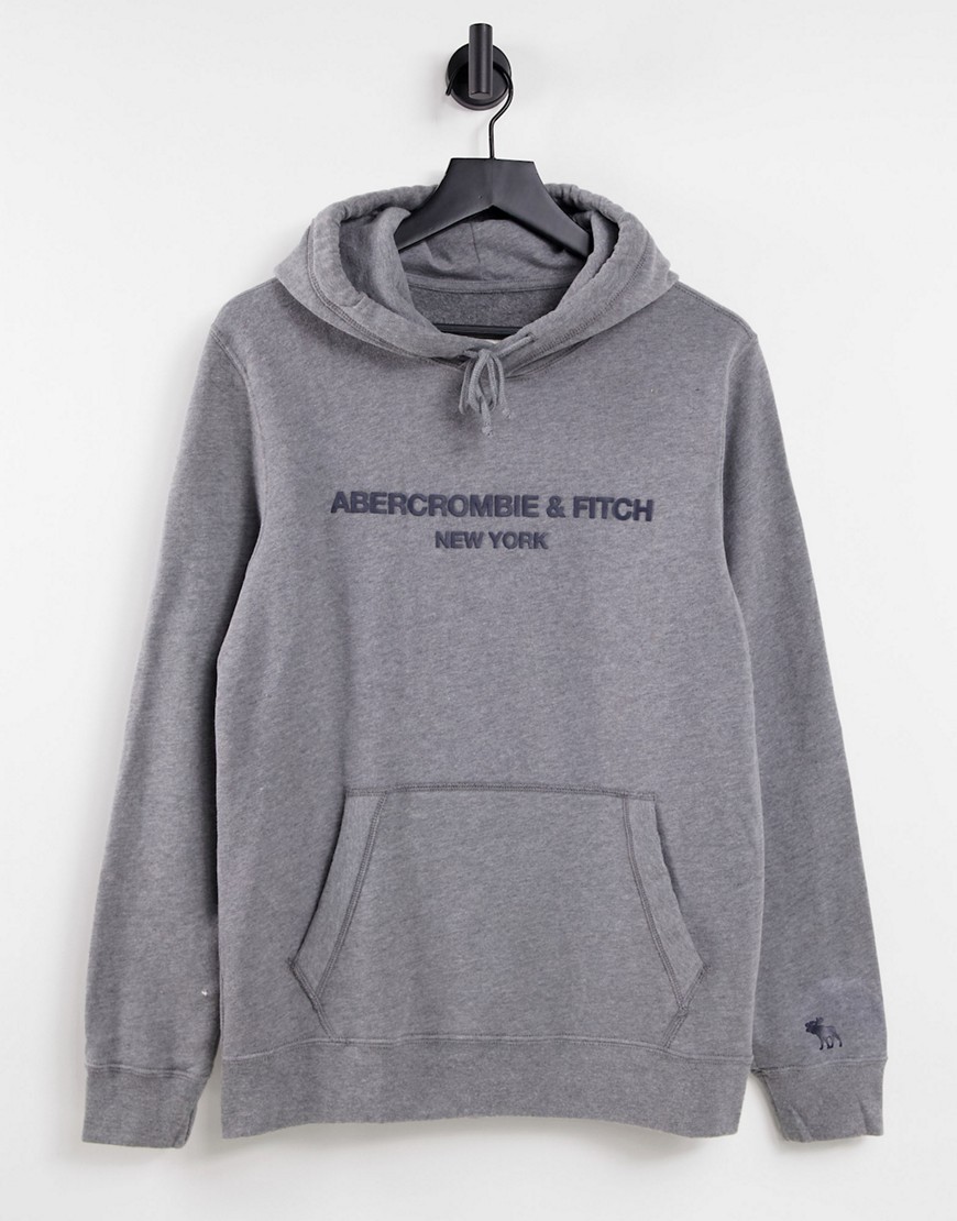 Abercrombie & Fitch Abercombie & Fitch Hoodie In Gray